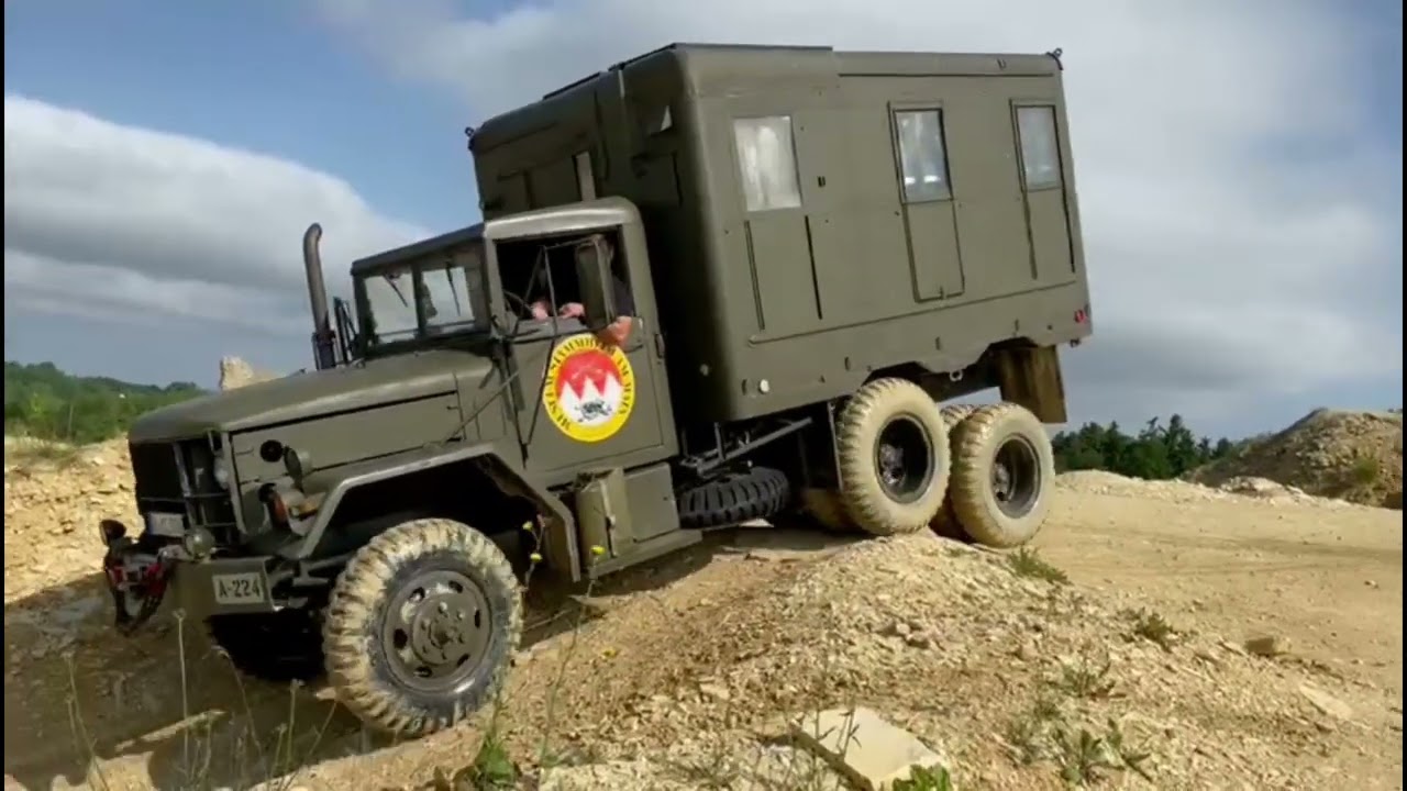 Offroad Park Langenaltheim M109A3 Reo M151 Mutt Pinzgauer Unimog Nissan Patrol Landrover