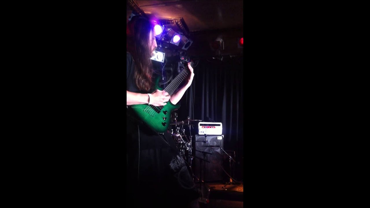 AMDBL guitarist Ben Boyle performing at Sonic Forge Festival 30/11/2013-2