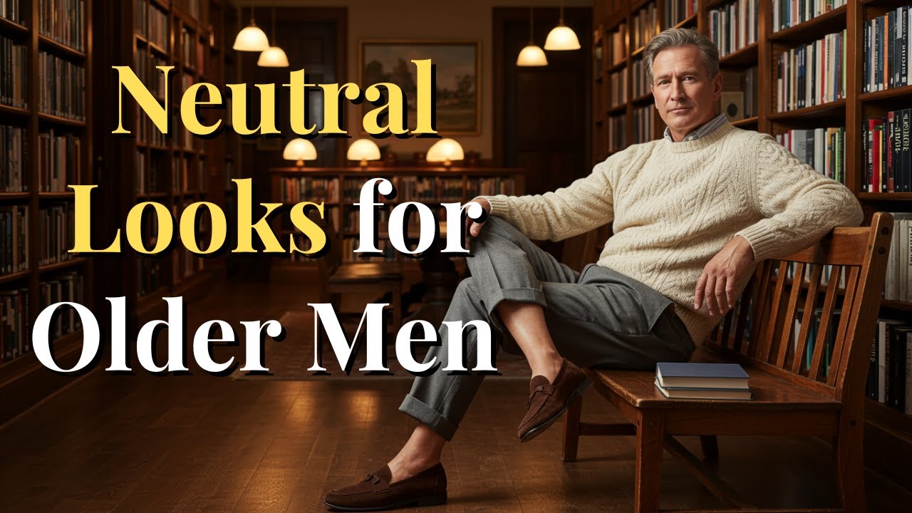 Timeless Neutral Looks for Older Men to Stay Effortlessly Elegant | Fashion Trends