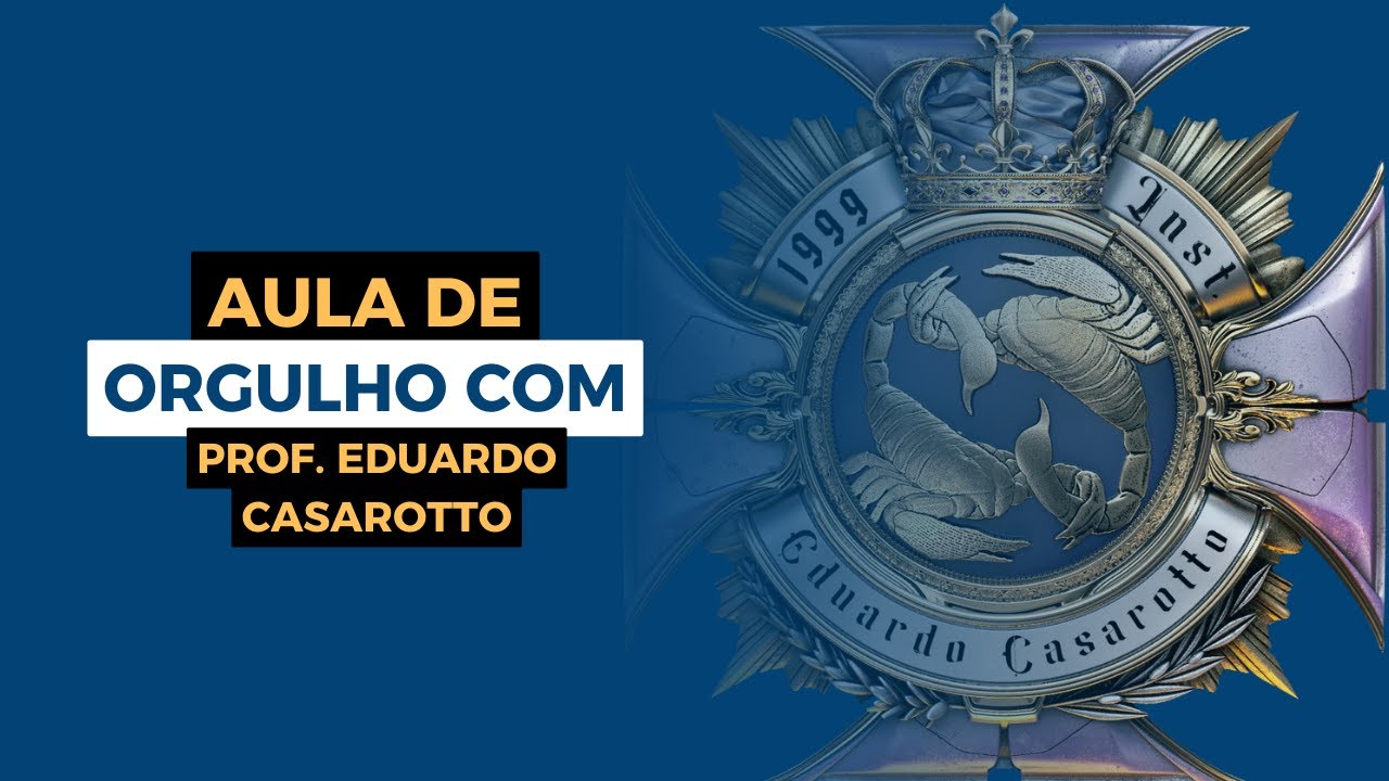 Aula de Orgulho com prof. Eduardo Casarotto