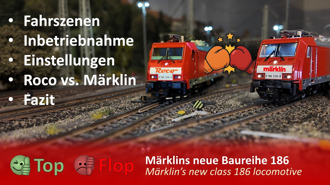 Was ist Top und was ist Flop - Die 186 339 von Märklin (Teil 15) #38800 #märklin