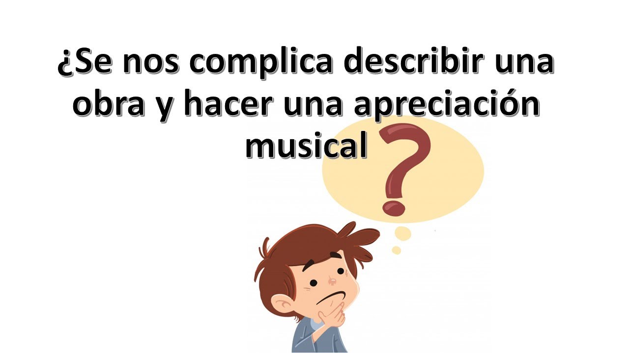 Apreciaci&oacute;n musical