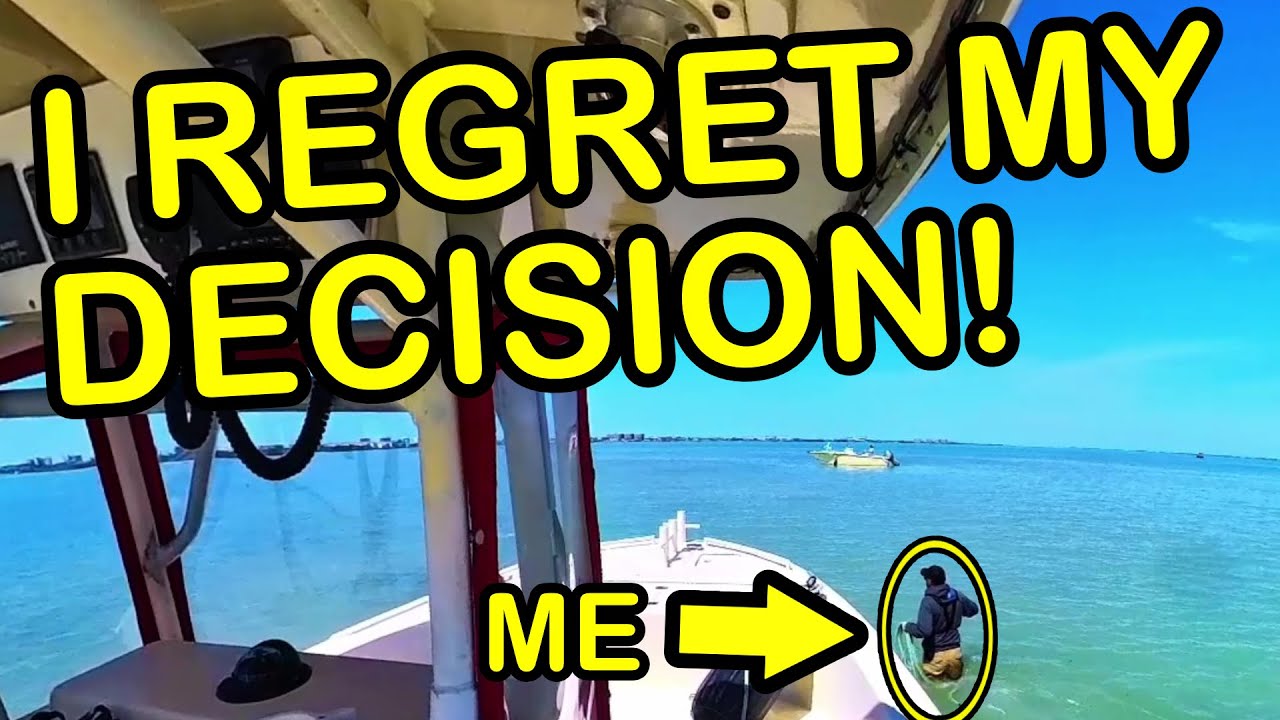 Instant Regret: I Got Off the Boat—and Immediately Wished I Hadn’t | Grounding 23ft Mako
