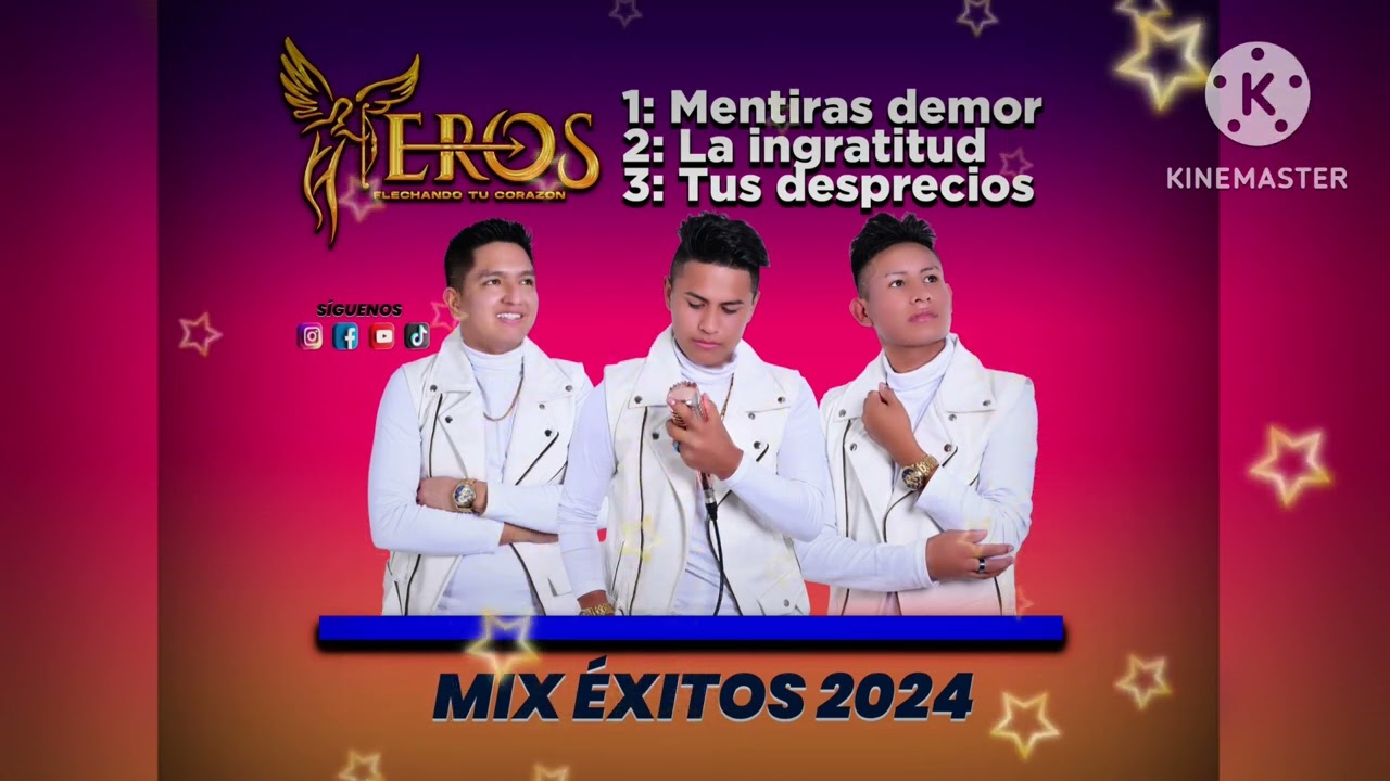 MIX ÉXITOS DE EROS FLECHANDO TU CORAZON - MENTIRAS DE AMOR - LA INGRATITUD - COMO EL VIENTO