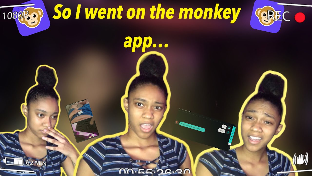 SO I WENT ON THE MONKEY APP AND...