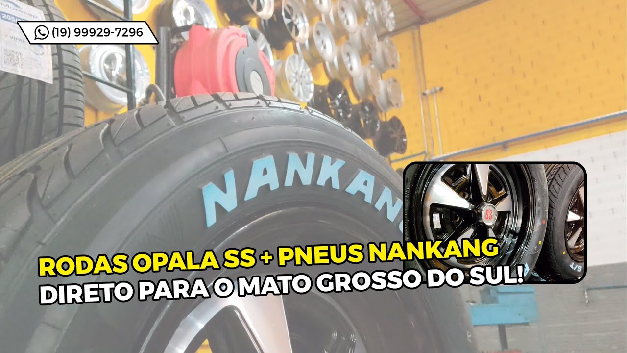 RODAS OPALA SS + NANKANG = BRUTALIDADE