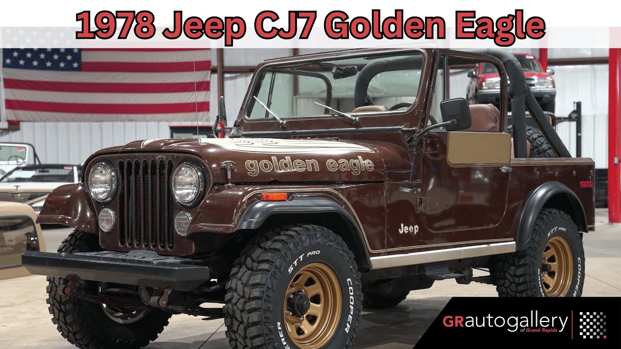 Продается Jeep CJ7 Golden Eagle 1978 года выпуска - подробный обзор.