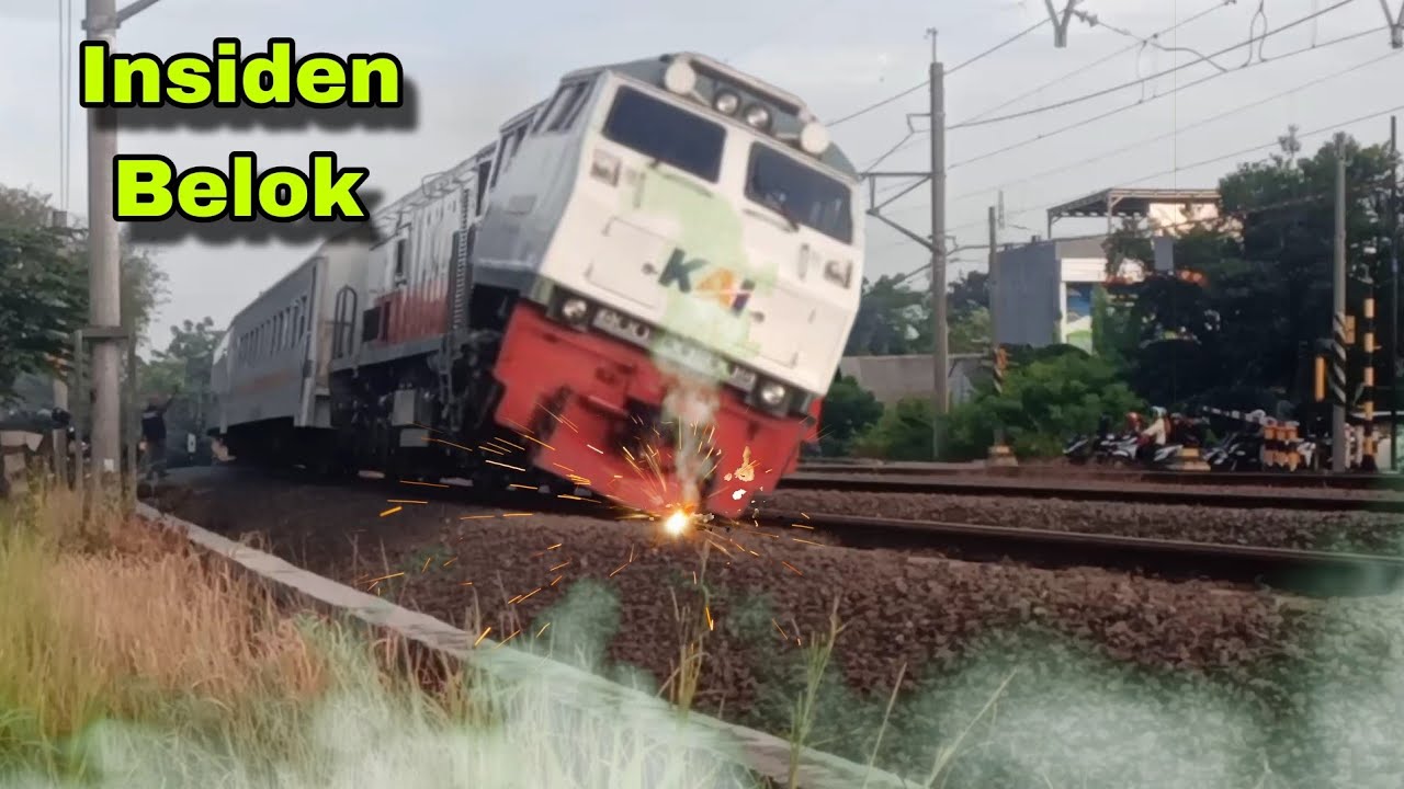 INCIDENT KERETA API PANJANG❗️KERETA API INDONESIA | KERETA API TUT TUT TUT | KRL
