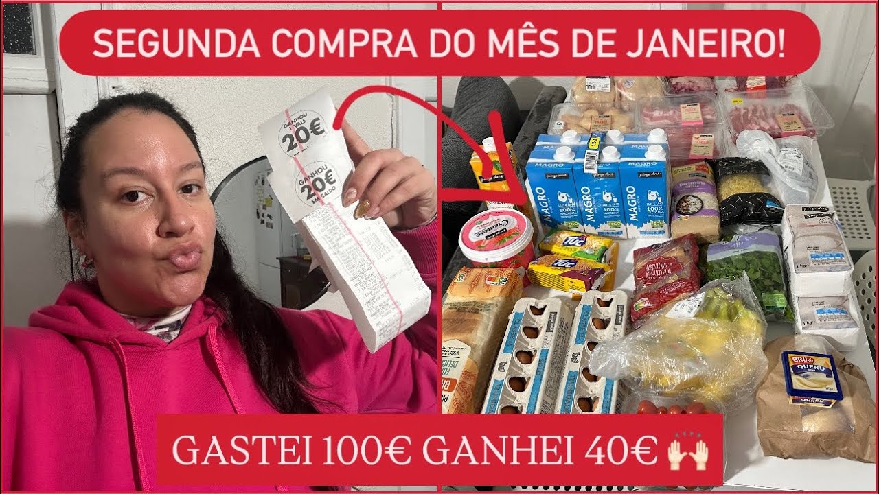 MELHOR PROMOÇÃO DE MERCADO EM PORTUGAL 🇵🇹 SEGUNDA COMPRA DO MÊS COM PREÇOS 💰 