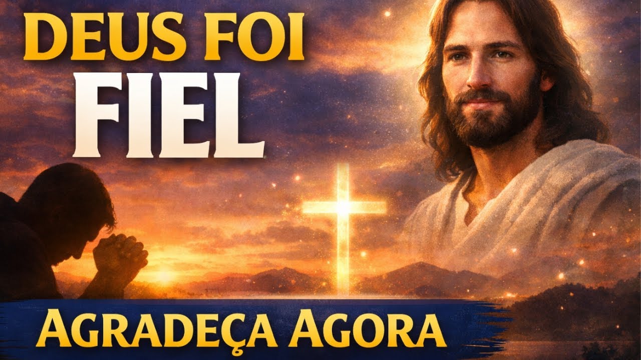 Antes de Dormir — Deus Foi Fiel Hoje, Agradeça Agora | Oração da Noite