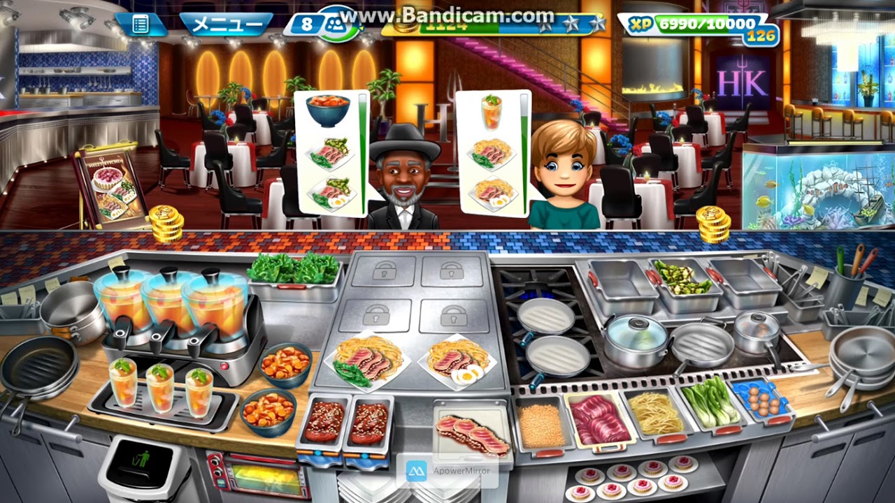 『クッキングフィーバー』無課金者必見！？ グルメレストラン Gourmet Restaurant Level 40 『Cooking Fever』