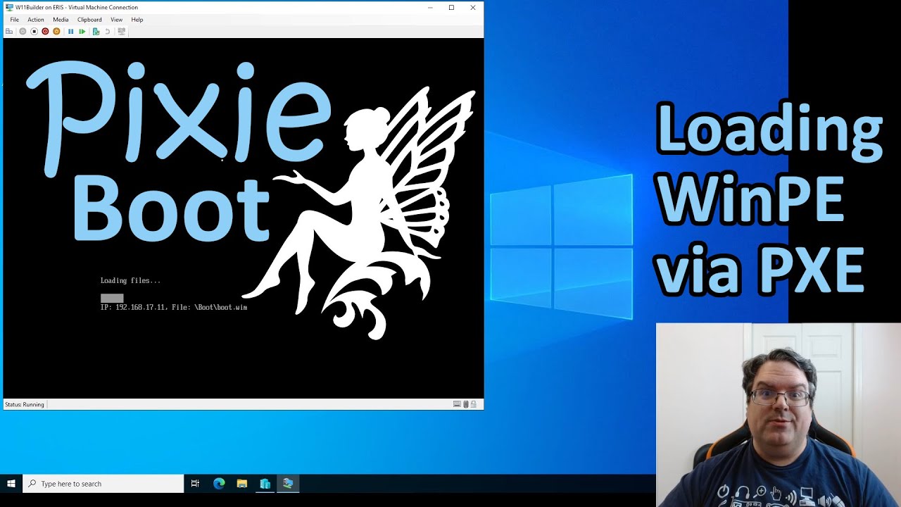 Pixie Boot: Loading WinPE via PXE (from UEFI)!