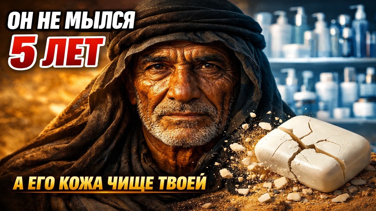 Бедуины не моются месяцами — и их кожа чище твоей
