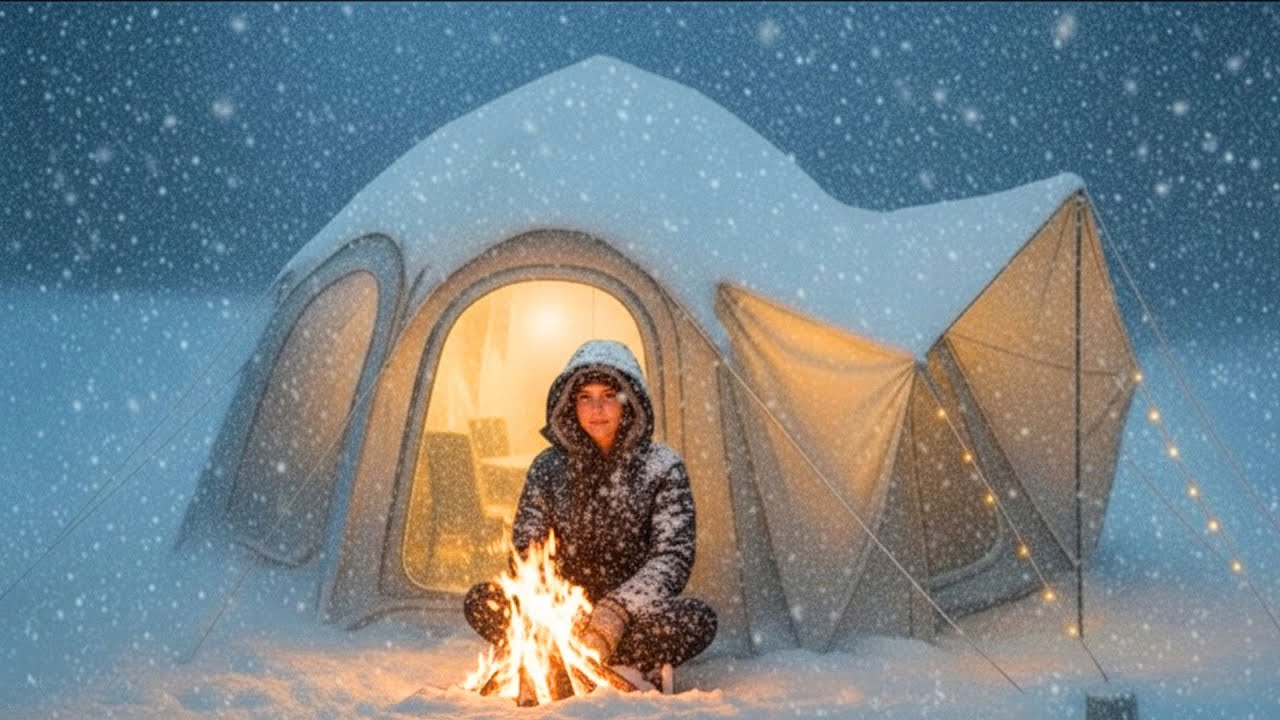 Sobrevivendo a -71°C: Garota sozinha na selva siberiana por 24 horas | -71°C, Yakutia