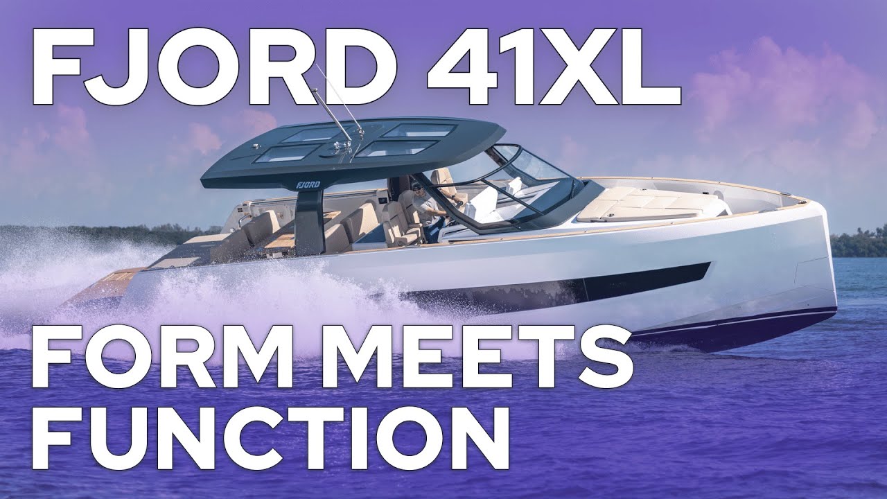 ULTIMATE SMART SOCIAL CRUISER? Fjord 41 XL | Yacht Tour