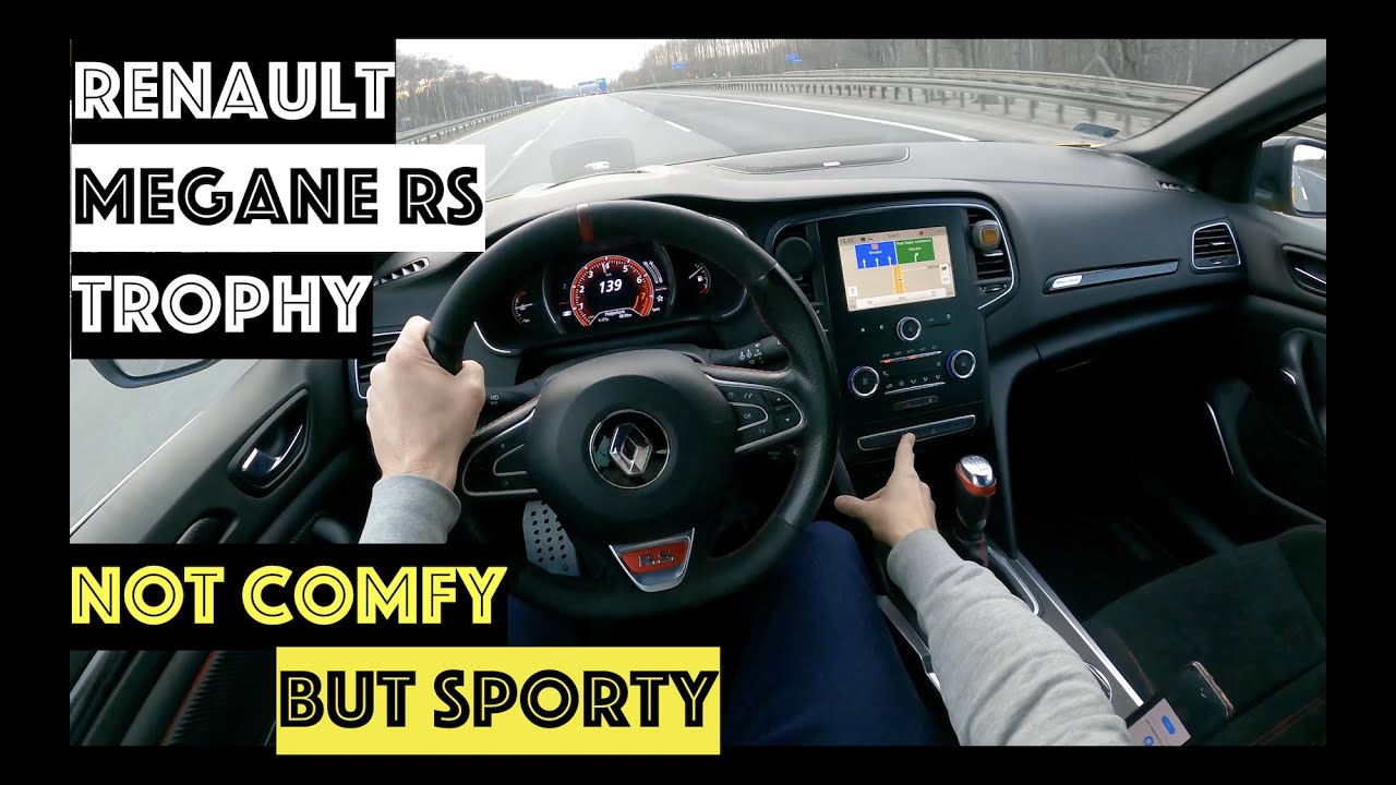 2019 Renault Megane IV RS Trophy 1.8 TCE 300HP | POV TEST DRIVE | 0-100 ACCELERATION by #GearUp