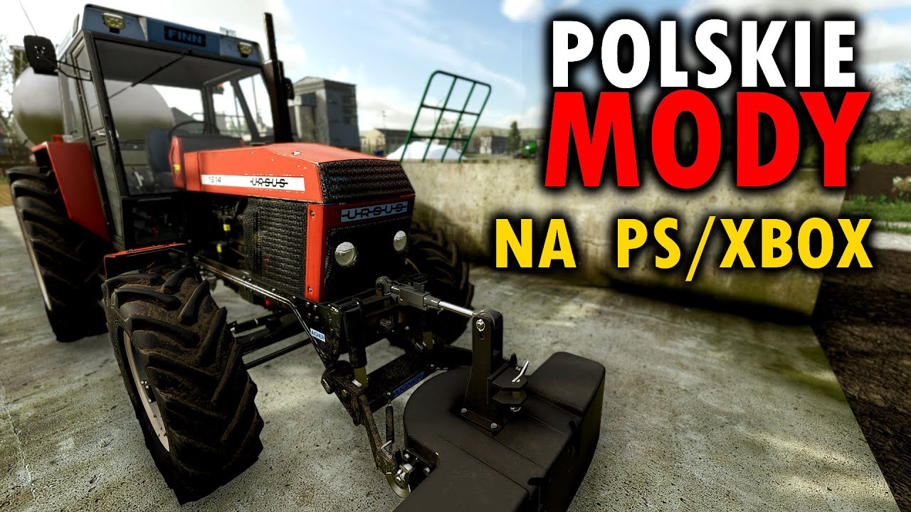 POLSKIE Mody na KONSOLE do Farming Simulator 22