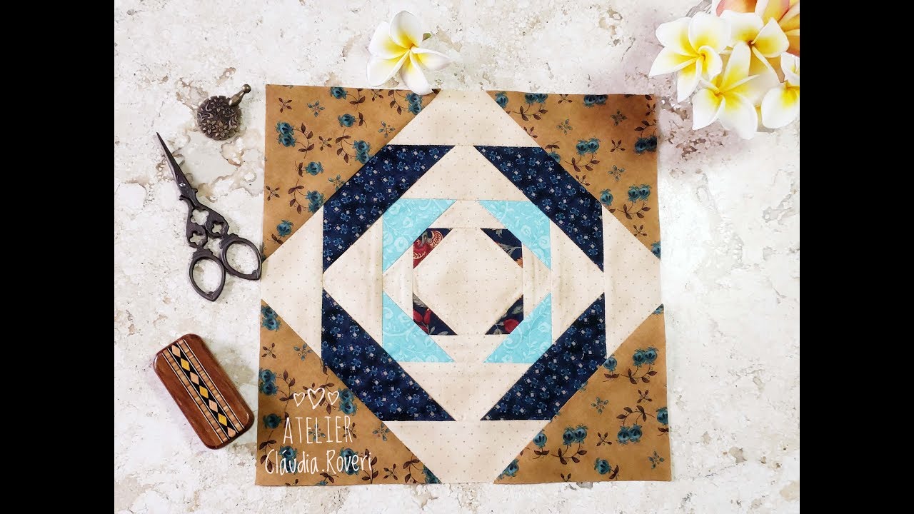 Bloco Abacaxi | Pineaple Patchwork | Square on Square