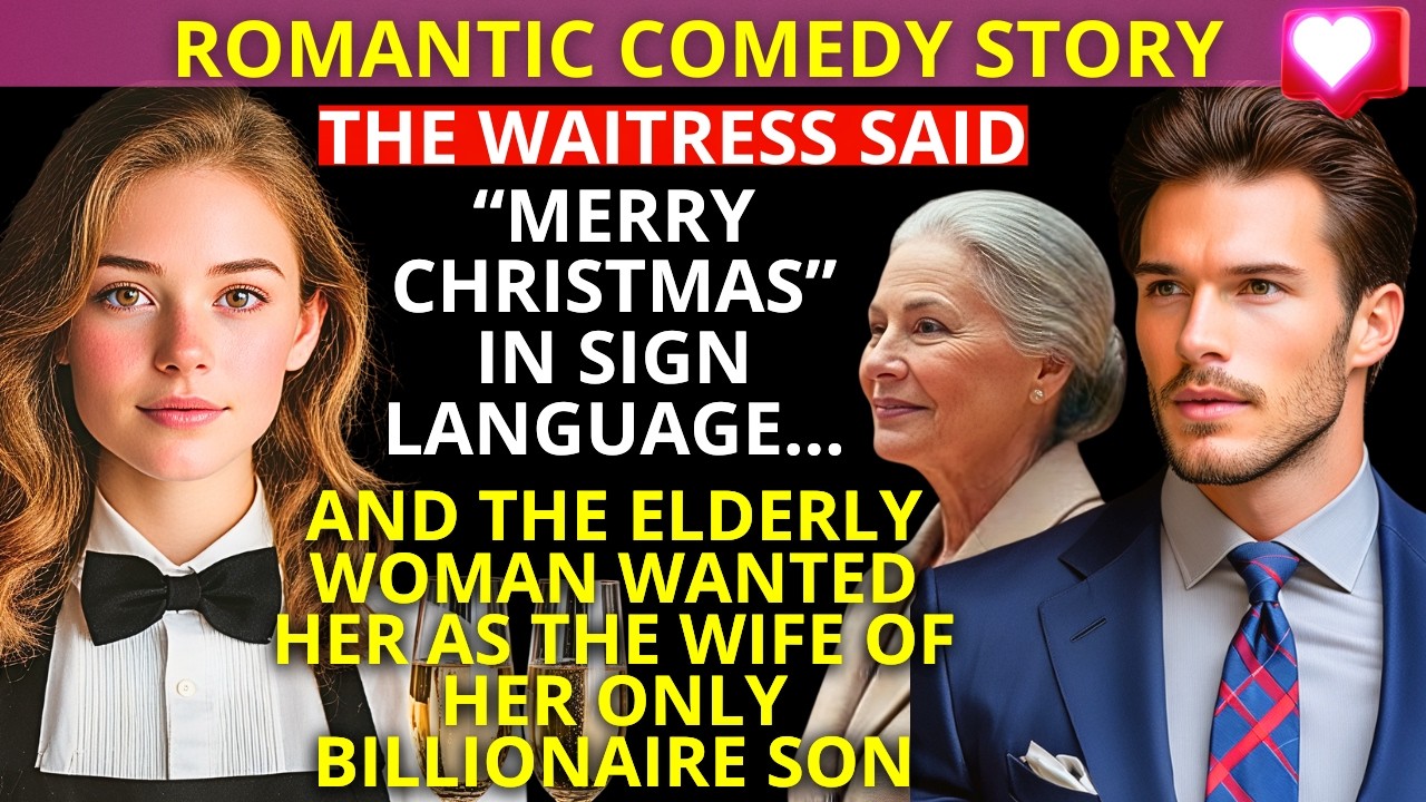 SHE USED SIGN LANGUAGE AT CHRISTMAS - THE BILLIONAIRE’S MOTHER CHOSE HER AS THE WIFE OF HER ONLY SON