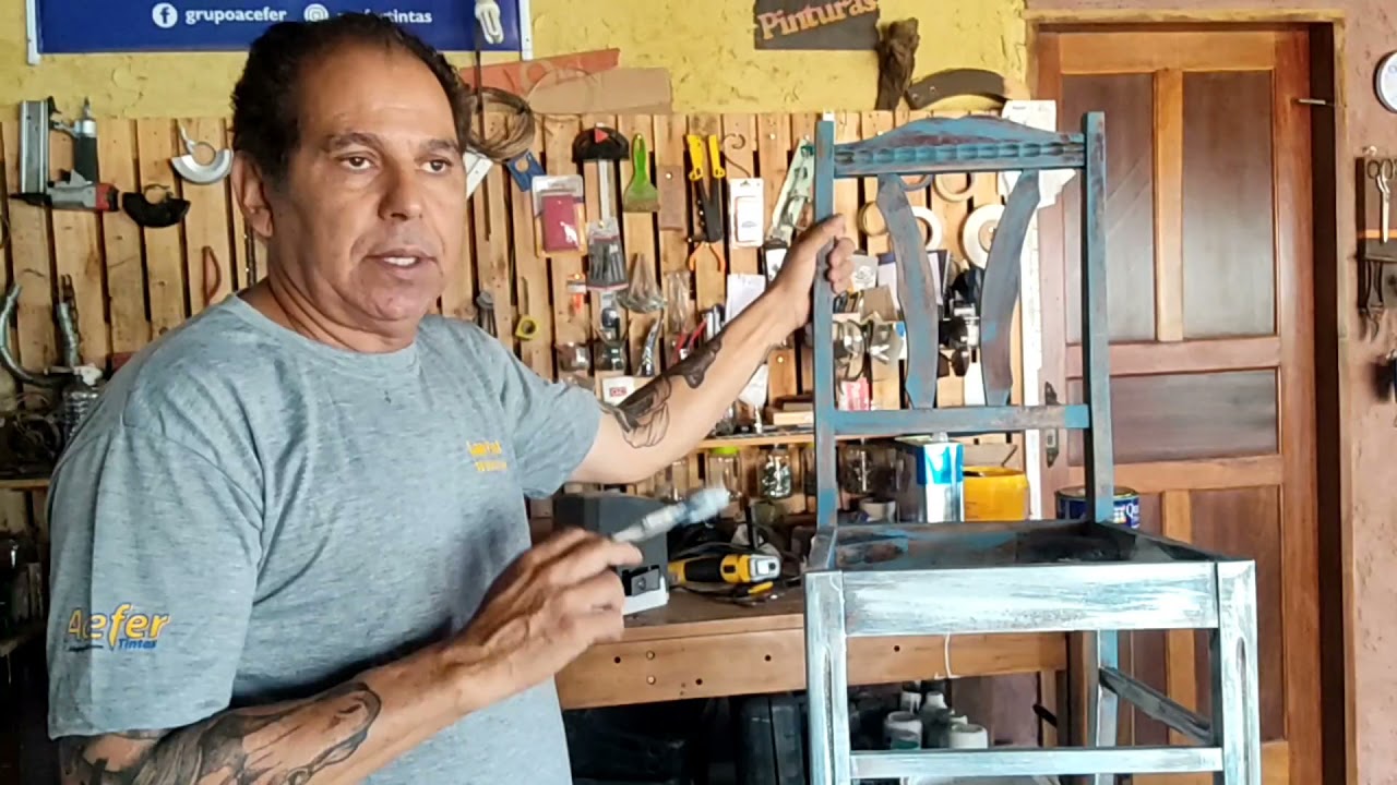 como fazer patina em móveis, madeira.