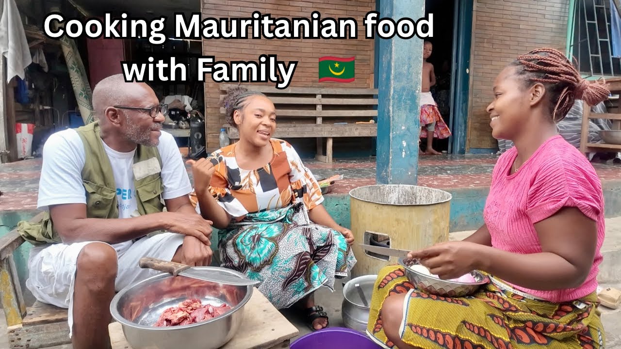 It Took YEARS to Find my BIOLOGICAL DAD now He's cooking His Favourite Mauritanian Food|| COUSCOUS