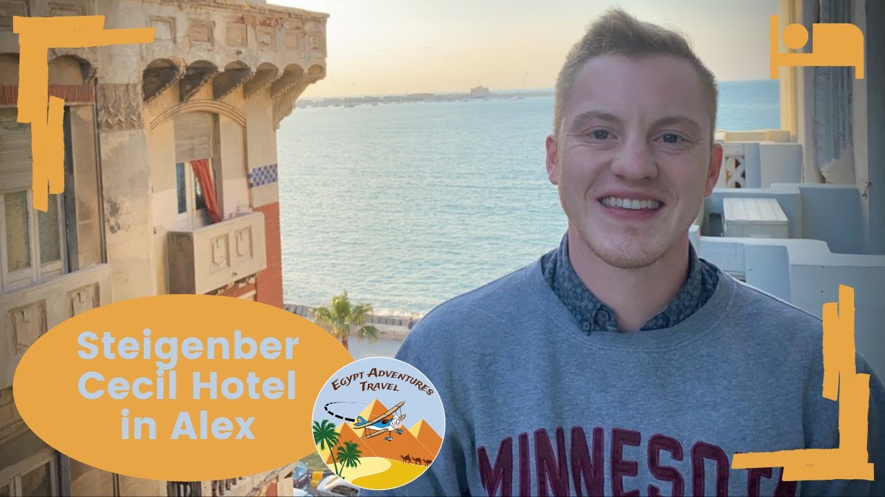 Steigenberger Cecil Hotel in Alexandria, Egypt: historic hotel on the Mediterranean Sea!