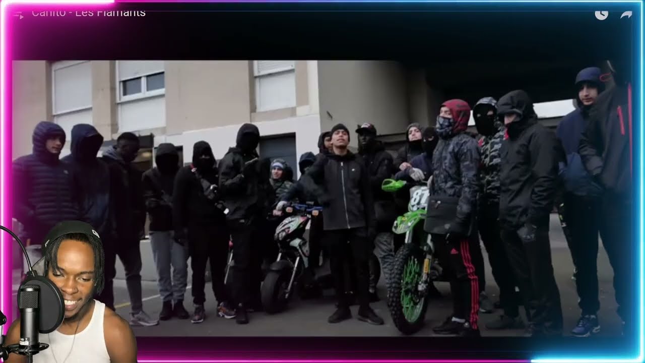AMERICAN REACTION TO FRENCH RAP MUSIC Carlito - Les Flamants