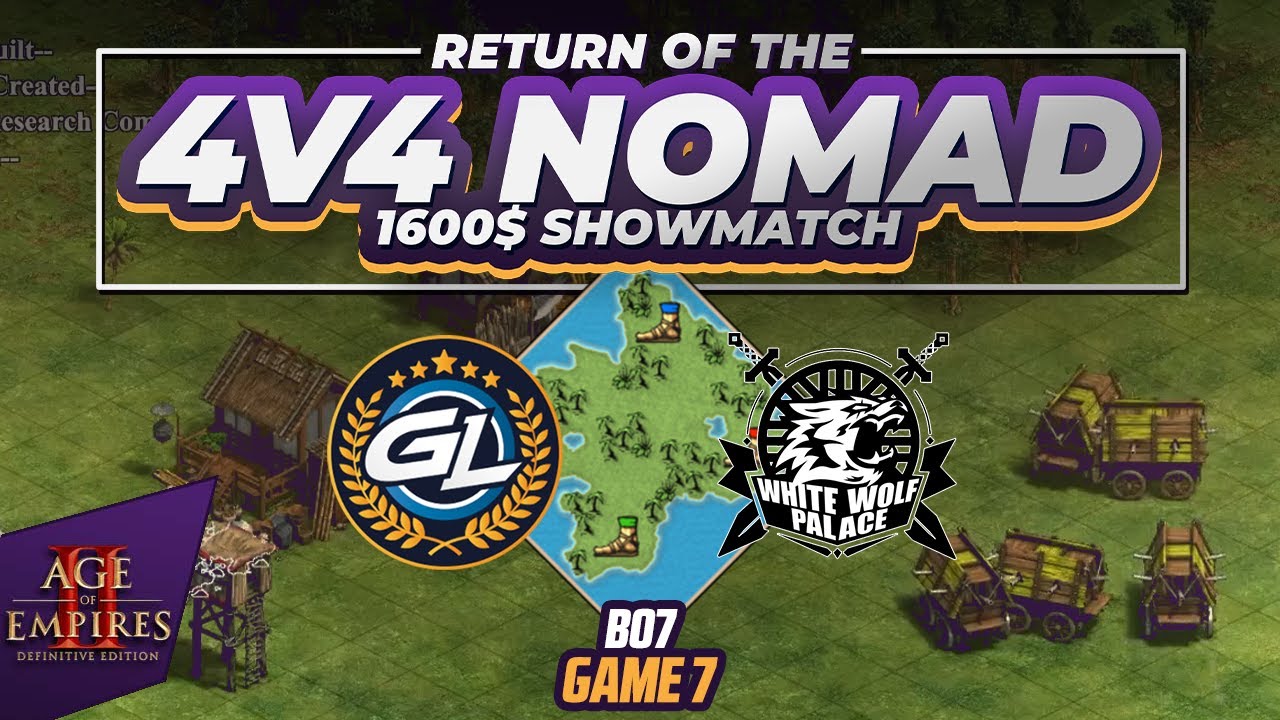 Decider Game | The Return of the 4v4 Nomad Showmatch | Game 7