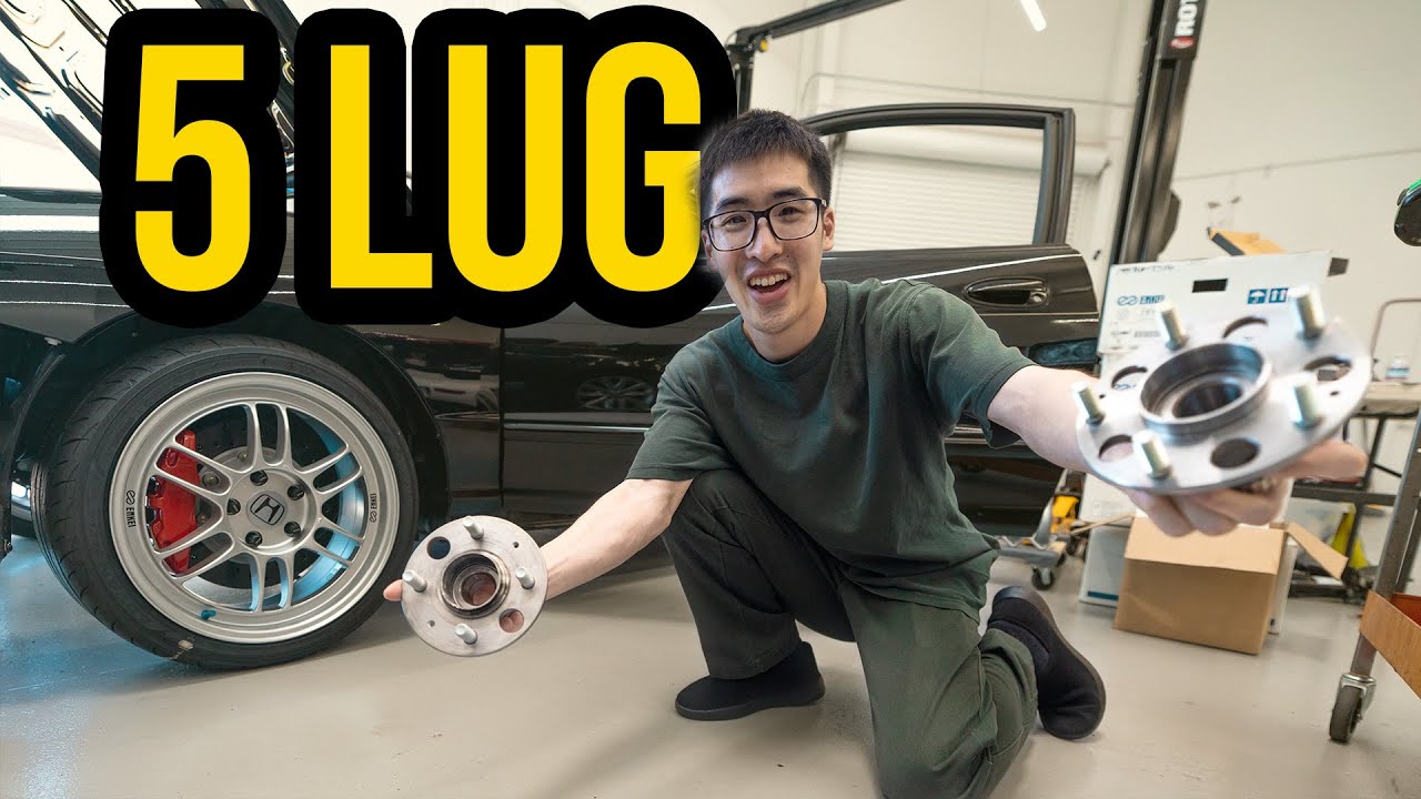 РЕШЕНИЕ ДЛЯ ПЕРЕОБОРУДОВАНИЯ 5-ЛУГОВОЙ КОЛЕСНОЙ КОЛЕСИКИ для вашего Honda