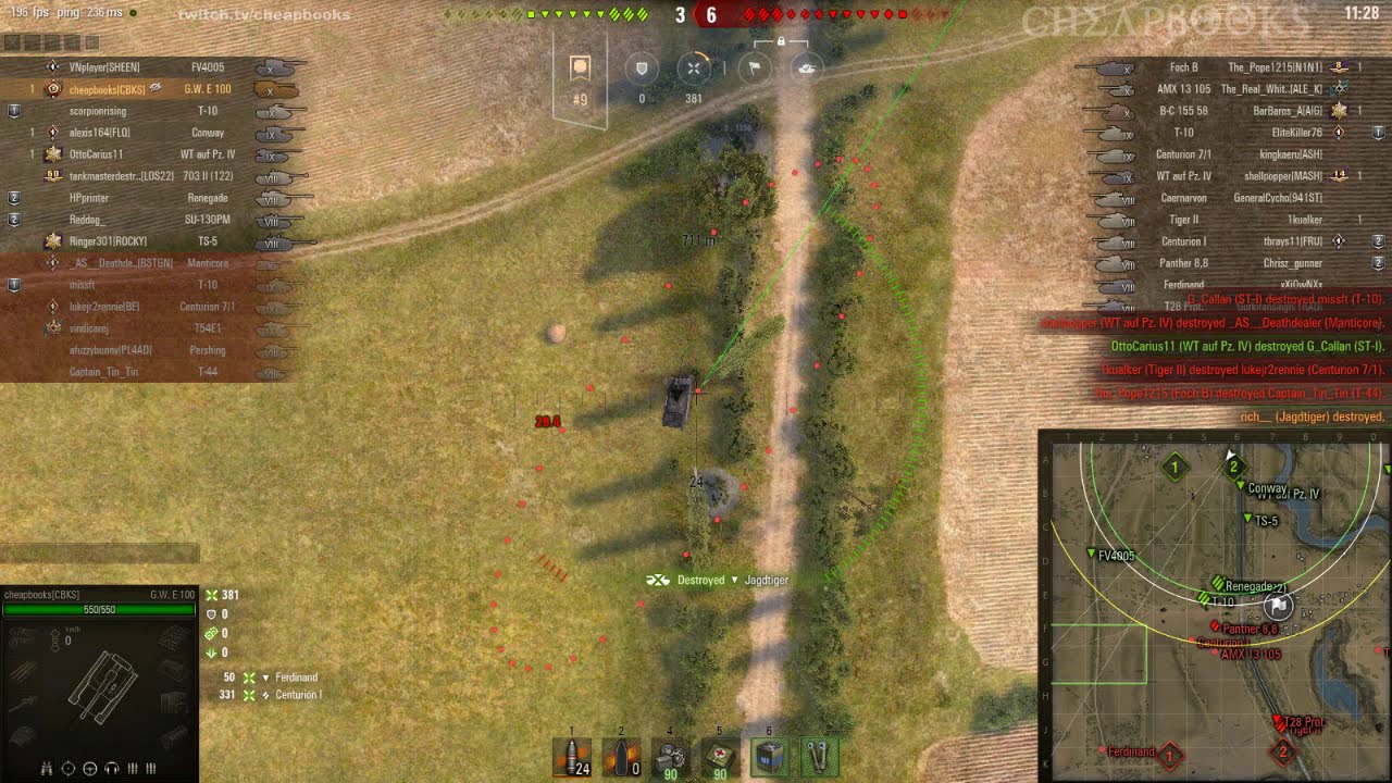 World of Tanks SPG  Gameplay