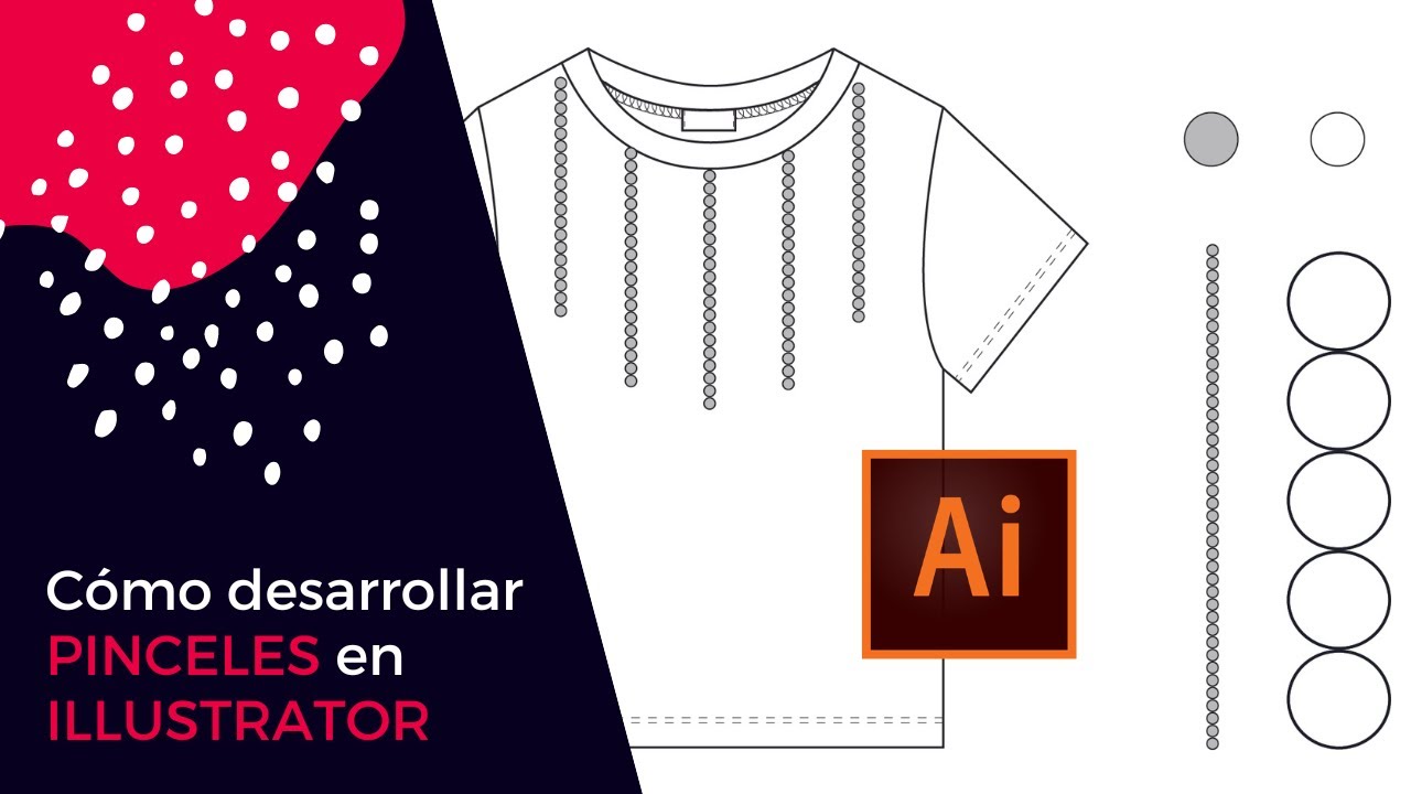 Tutorial Cómo crear PINCELES en ILLUSTRATOR (fácil y rápido)