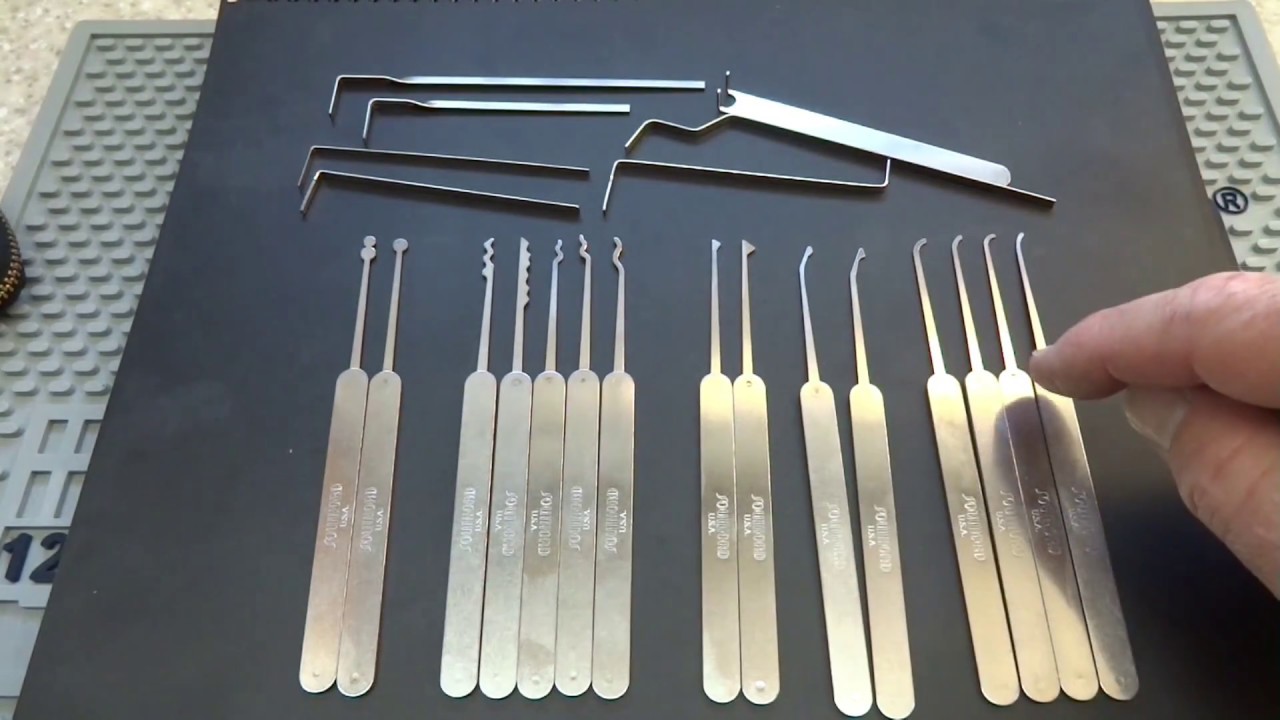 SouthOrd C2010 Slim Line Lock Pick Set