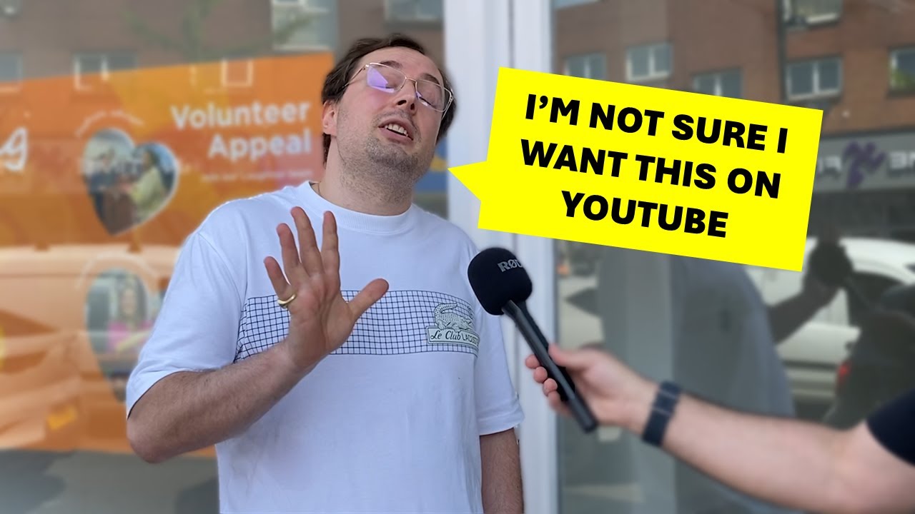 He didn't want this on YouTube