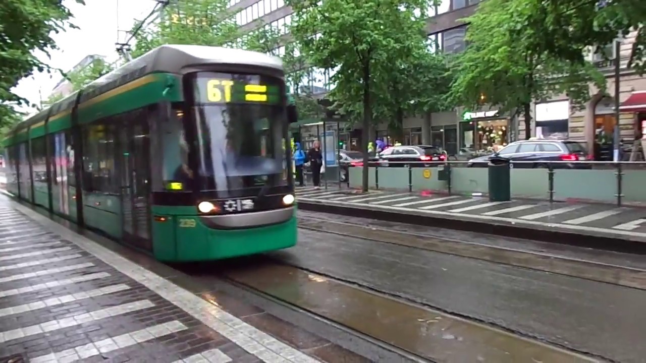 Trams of Helsinki 2: Bombardier Variotram MLRV2 #239 on line 6T (13.07.17)