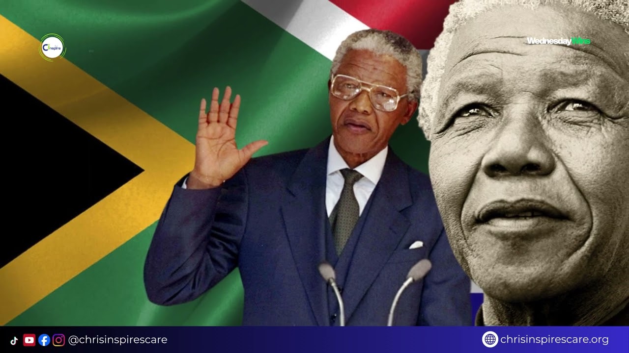 One man. A lifetime of courage. Nelson Mandela A legacy that changed the world