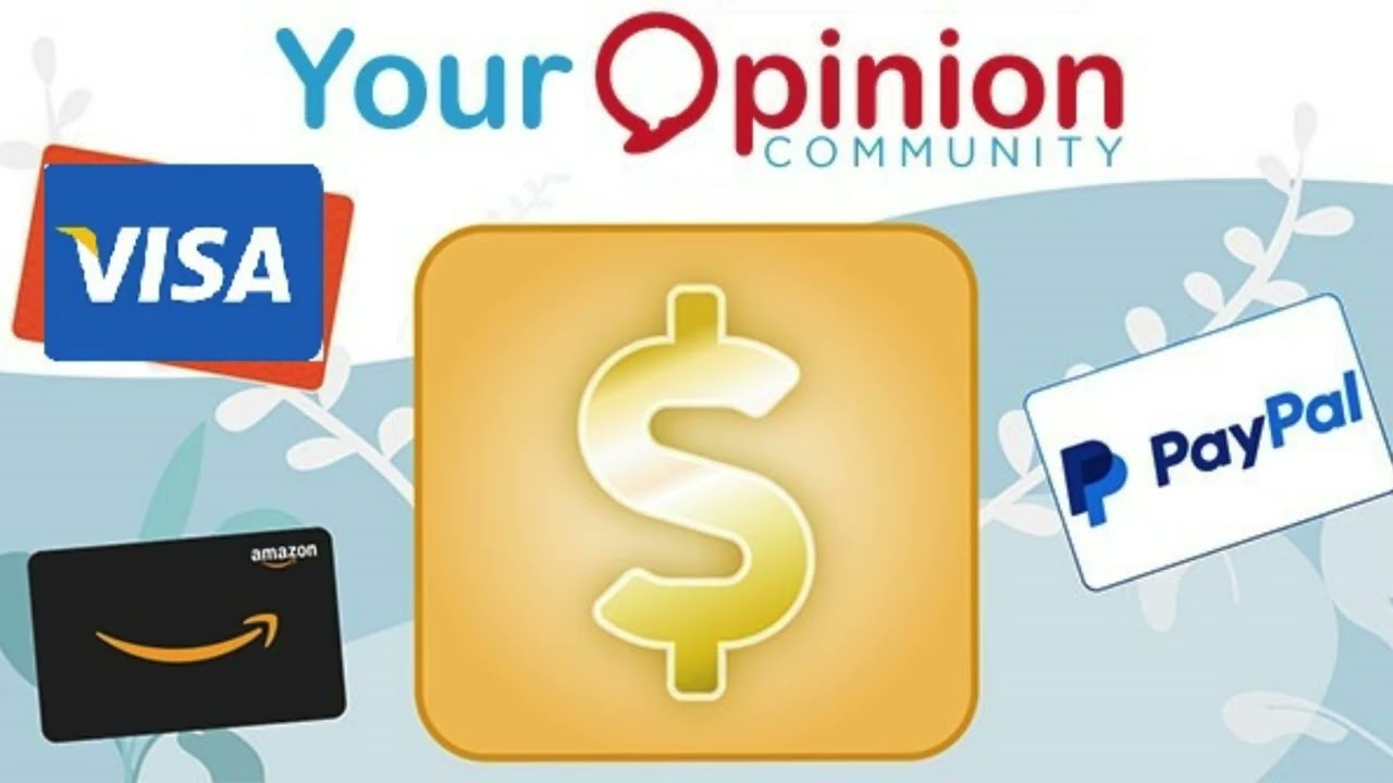 Online Surveys for instant PayPal Cash and Amazon Gift Cards!
