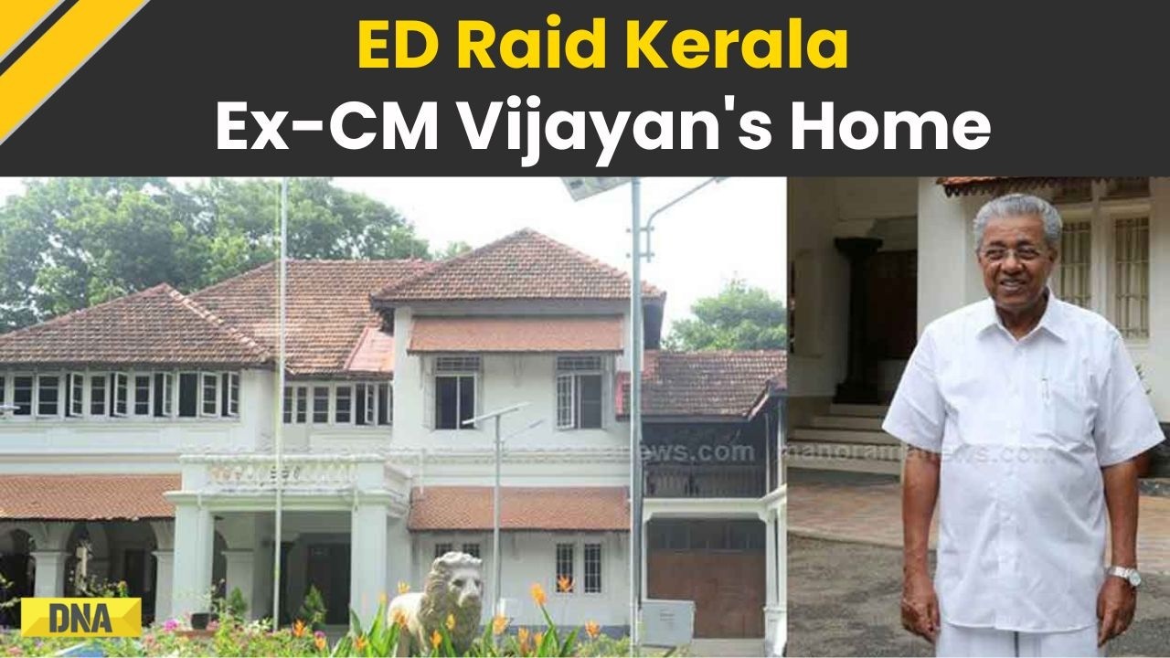Kerala News: ED Raids Ex-CM Pinarayi Vijayan's Home In CMRL Case Tied to Daughter Veena | Congress