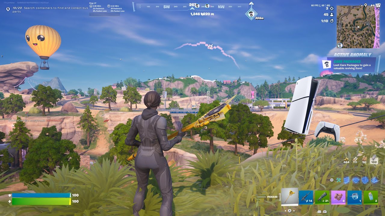 PS5 Slim Fortnite Chapter 7 Gameplay (4K 60FPS) + BEST CONTROLLER SETTINGS FOR FORTNITE CHAPTER 7 🎯
