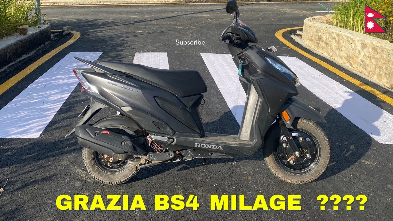 GRAZIA BS4 MILAGE TEST VIDEO | NEPAL | 2024 @pramodjungkarki19