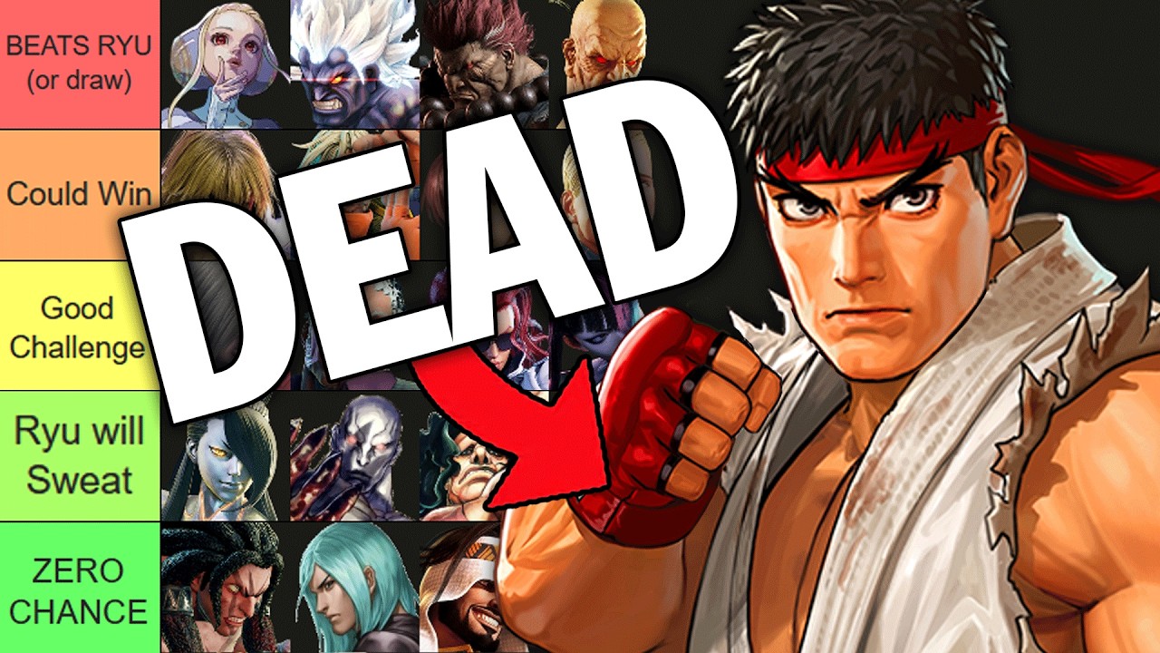 Ranking Street Fighters Who Can Beat Ryu!