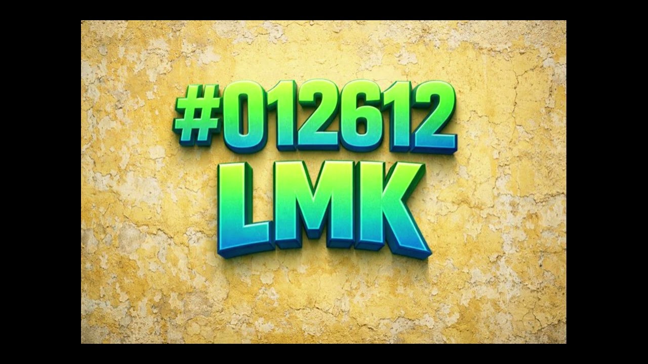 [FREE TYPE BEAT] LMK Instrumental BEAT - #012612