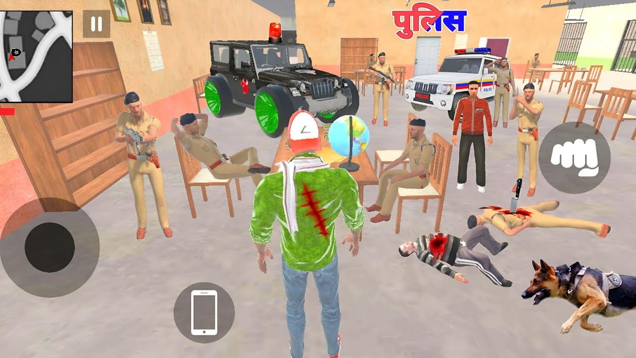 😱 Police ne Modified Thar Chori Krli 💥🚨 Indian Theft Auto Simulator 💥😱 Indian Bikes Driving 3d Game