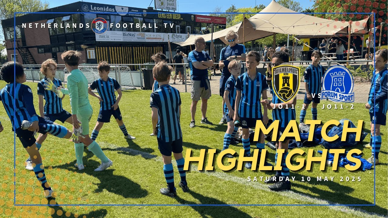 🔥 Forum Sport JO11-2 🆚 Wilhelmus JO11-1 | Match Highlights | May 10, 2025 🔥