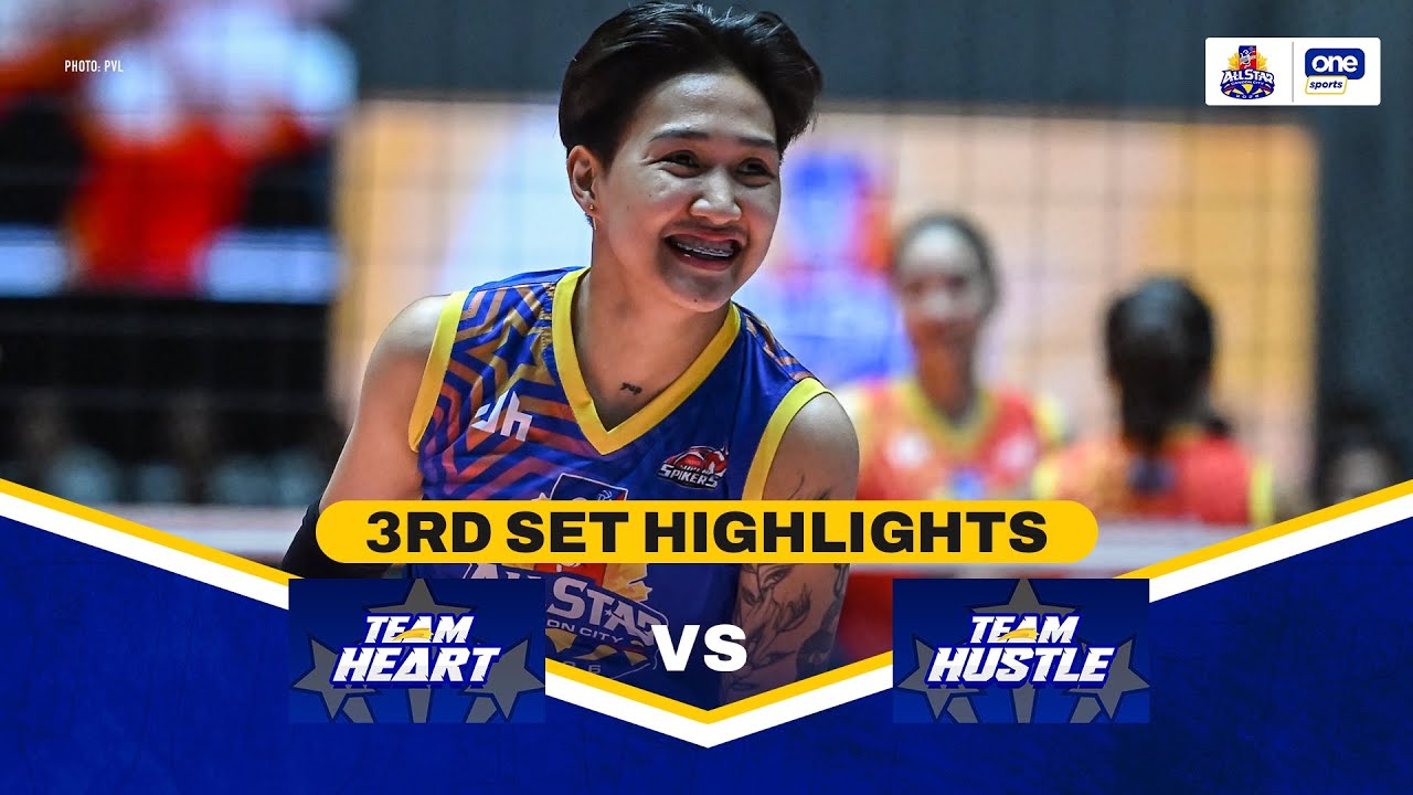 TEAM HEART vs TEAM HUSTLE | SET 3 HIGHLIGHTS | 2026 PVL ALL-STAR GAME | MAY 1, 2026