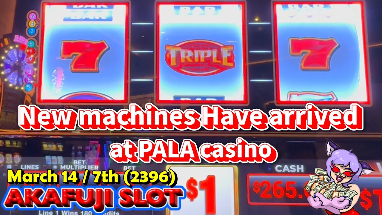 New machines Have arrived at PALA casino 