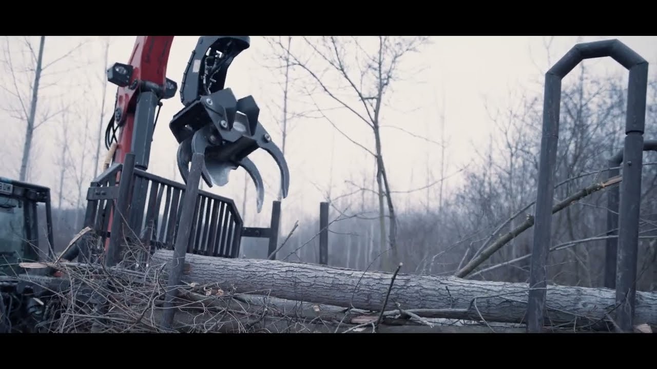 JAK-250K Tree Shear | Turn tractor into a clearing machine | Jak.fi