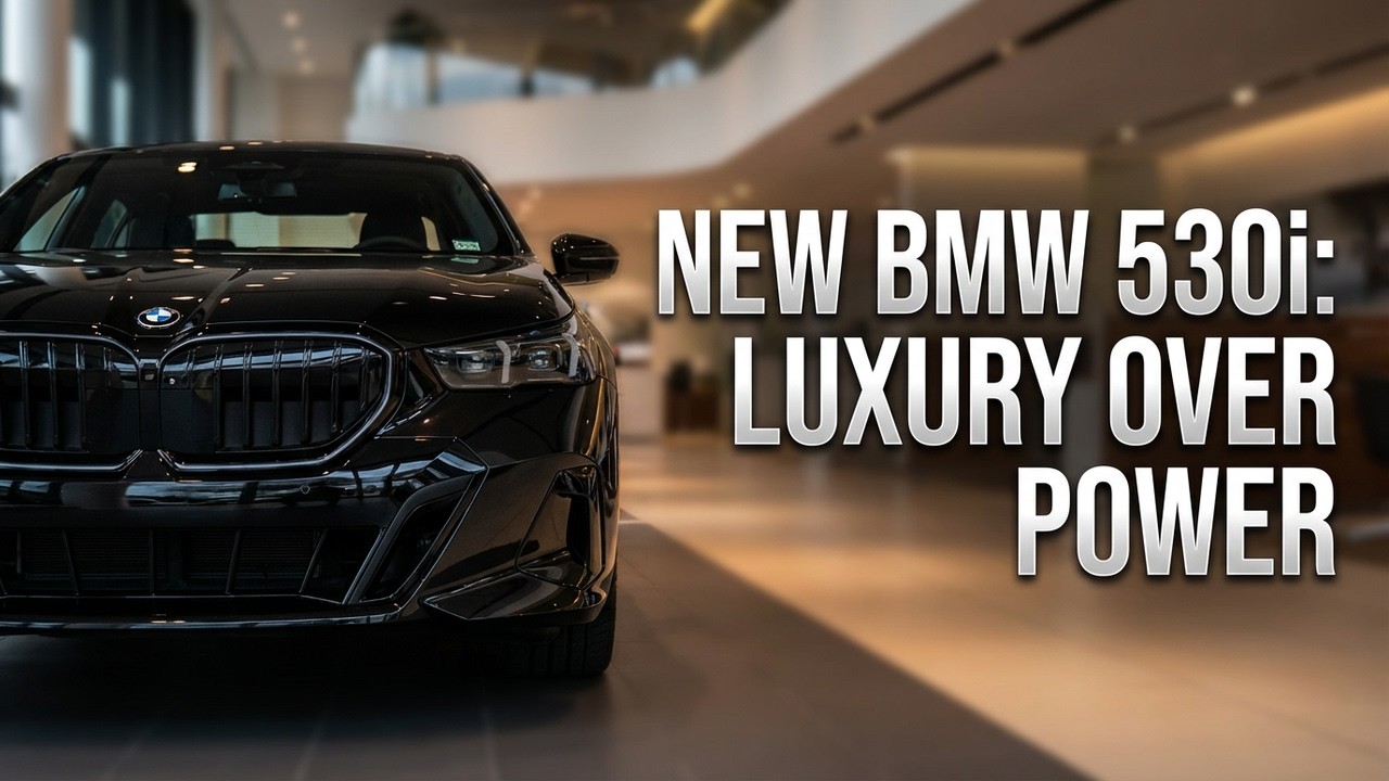 2025 BMW 530i M Sport: Start Up, Exhaust, Test Drive, Walkaround, POV and Review