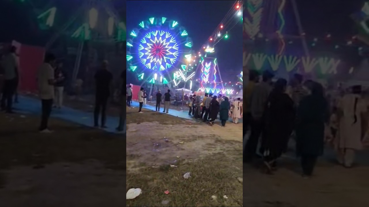 #beautiful #mela #rides #short #lighting #navratrimela #bigrides #wow #short