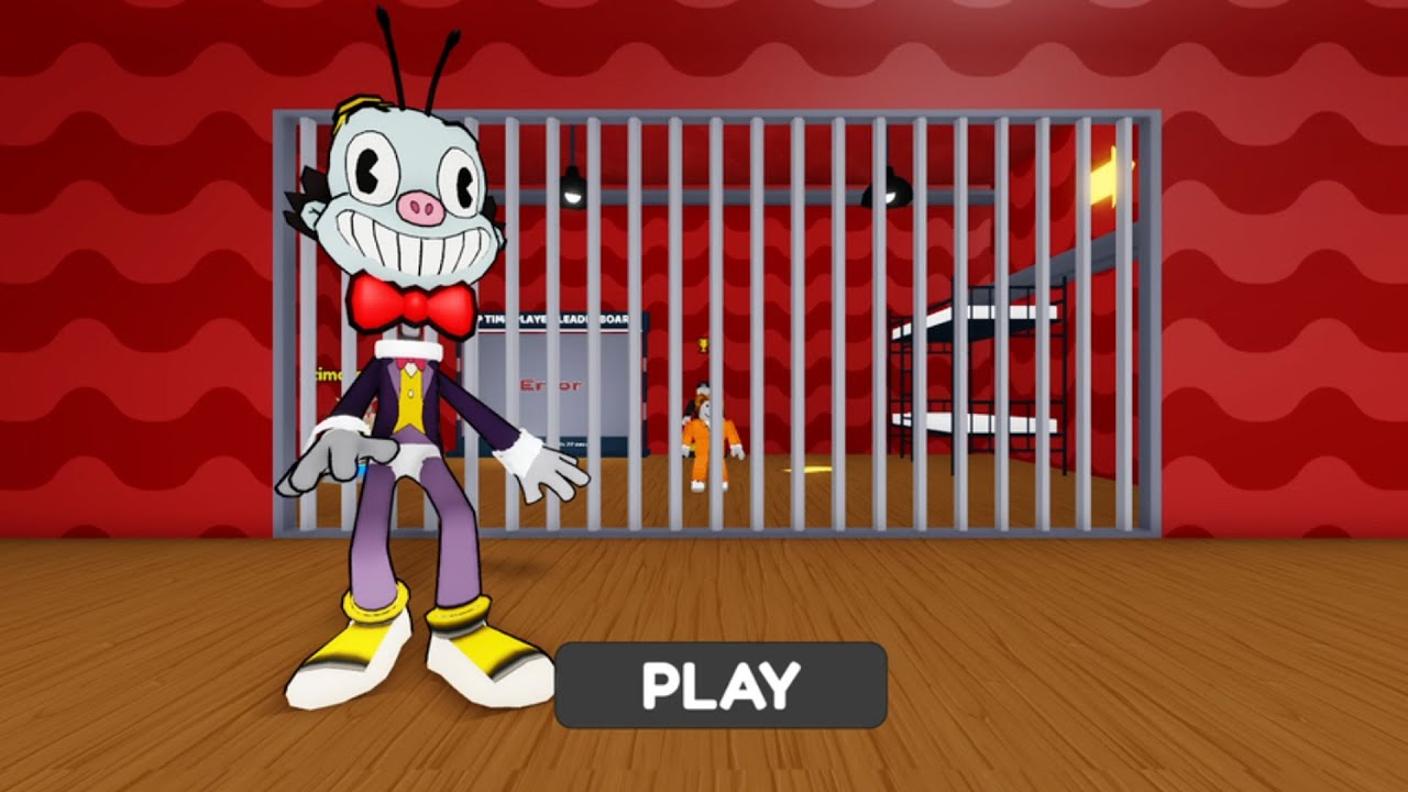 ESCAPE MR. RING A DING'S PRISON in Roblox (Barry Prison Run Obby)