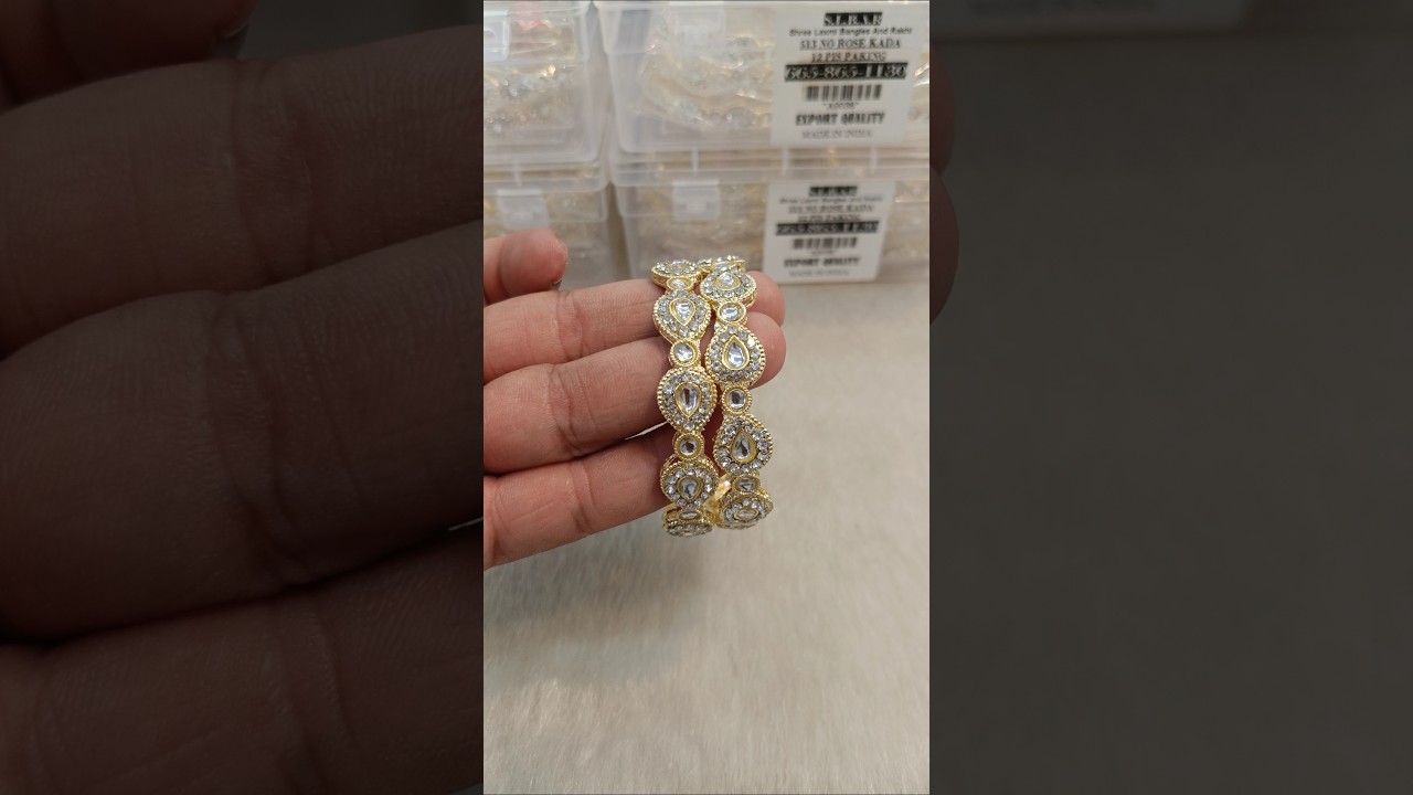 Rose Gold Wholesale Bangles Market In India || #bangles #ytshorts #jewellery #shorts #shortvideo